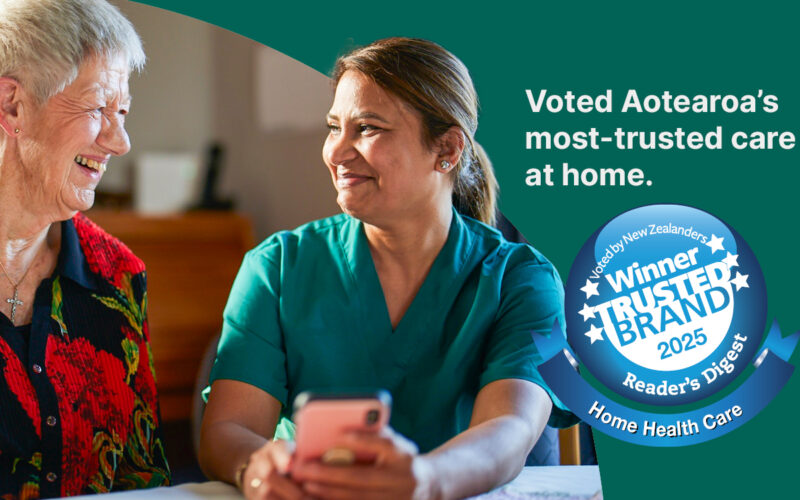 HealthCare NZ voted most trusted homecare brand in Trusted Brands awards